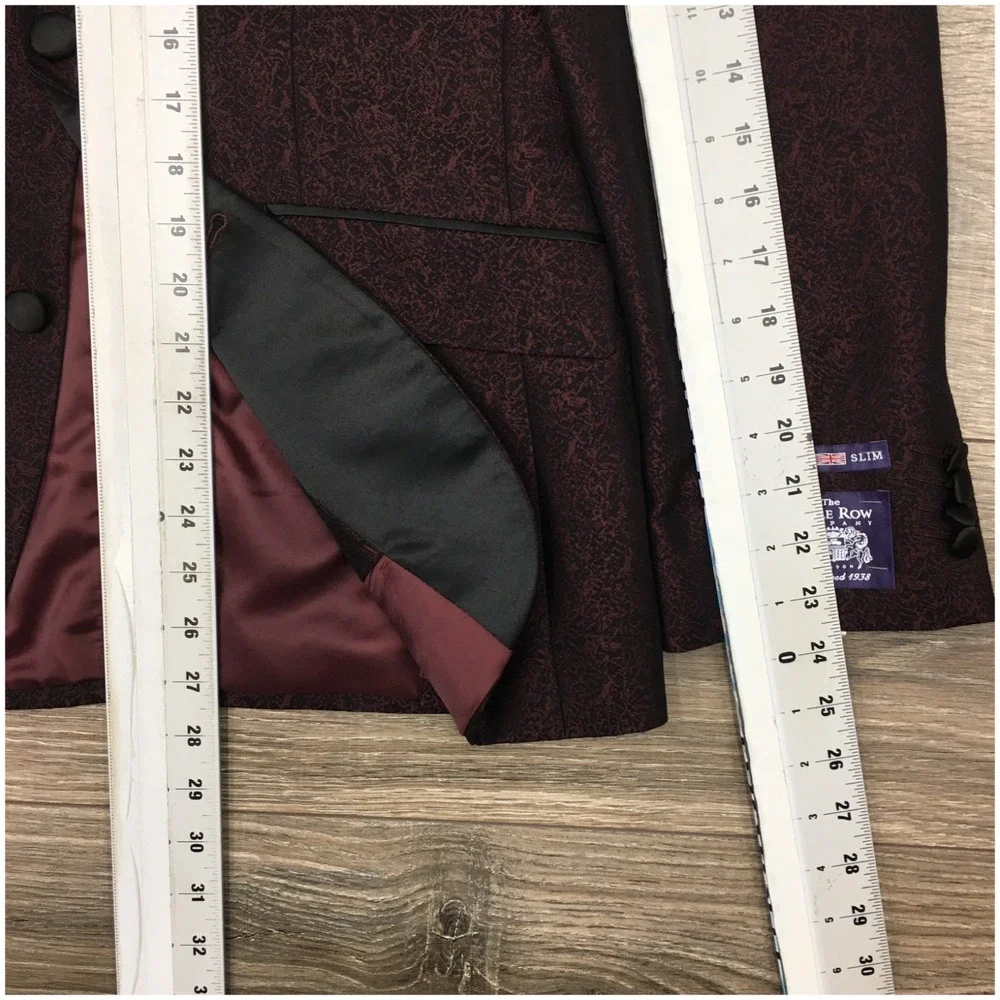 NEW SAVILE ROW Mens Blazer Sport Coat Casual Dinner Jacket Size 36S Classic Suit